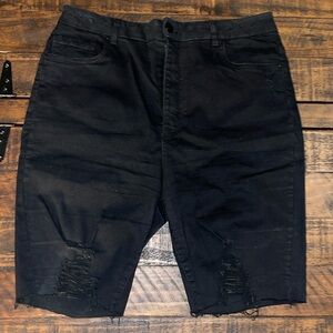 Stretchy Jean Shorts